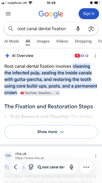 AIBU to be pissed off with my inappropriate dentist.