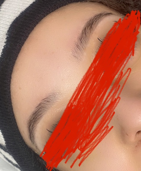 Regretting my hybrid brows they’re too dark, should I remove them?
