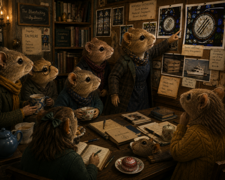 The Bluestocking Women's Pub, in which Gosie returns to the trail