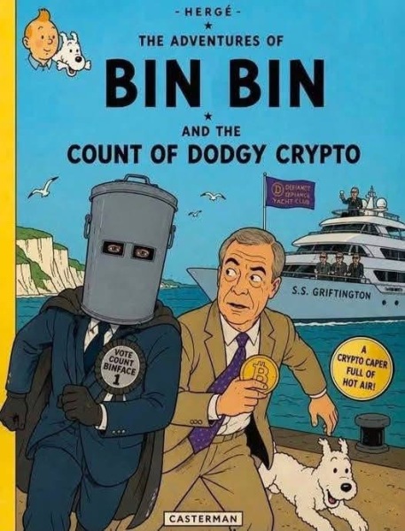 To think Count Binface is doing a great job in the Clacton by-election?