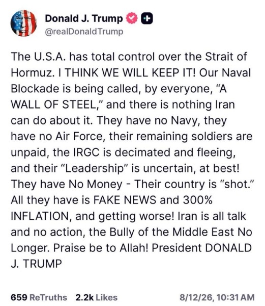 The Reaper Should Have Gone To SpecSavers - Trump Thread #168