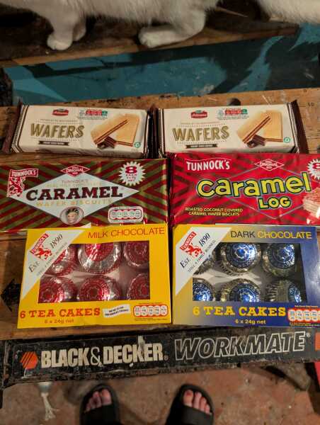 Totally off topic but Tunnocks related.