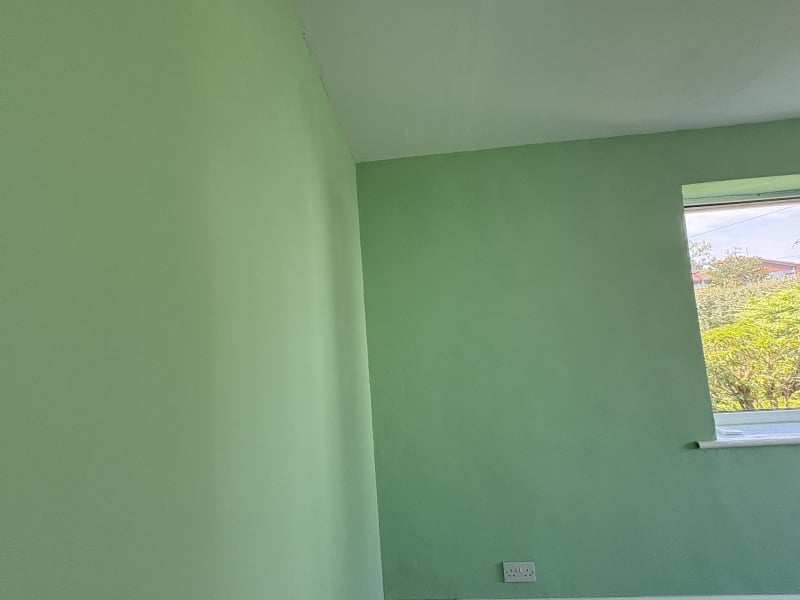To regret the colour of my bedroom