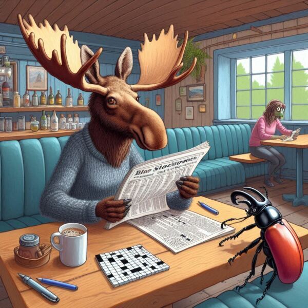 The Bluestocking Pub, where we continue to read about gerbils nobly and bravely working undercover in the Fen.