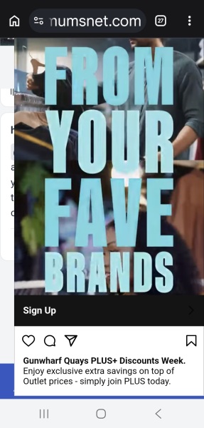 Full-screen ads missing a close button and blocking the page