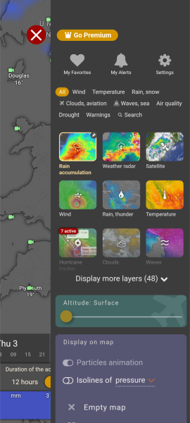 What Weather App have you found best for accuracy predicting the weather a day or two in advance?