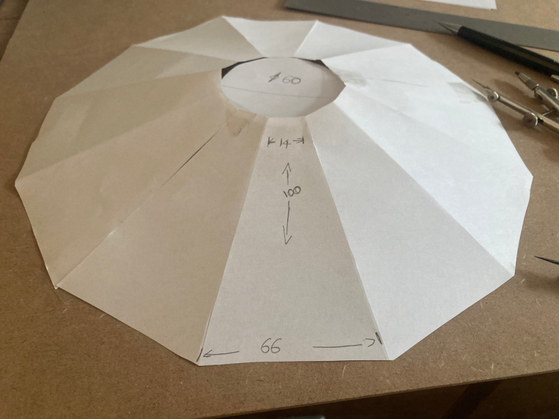 Need Maths help to make a parachute!