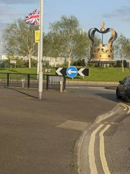 AIBU to think tatty lampost flags are imposing on communities?