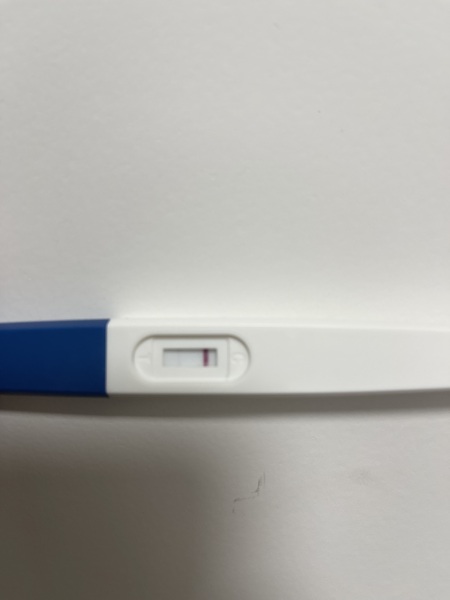 Faint line on pregnancy test after an hour, evap or positive?