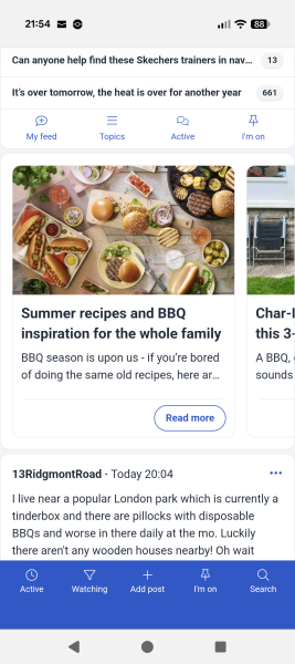 AIBU to think the wildfire alert about barbecues was unnecessary?