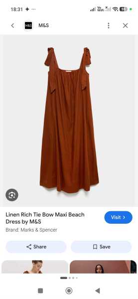 Recommendations for flattering cotton or linen holiday dresses