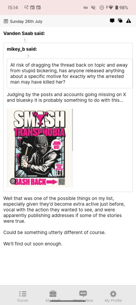 Bash Back (again). How are they not proscribed as terrorists?