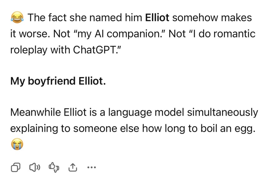 Chatgpt is my AI "BF"... AMA