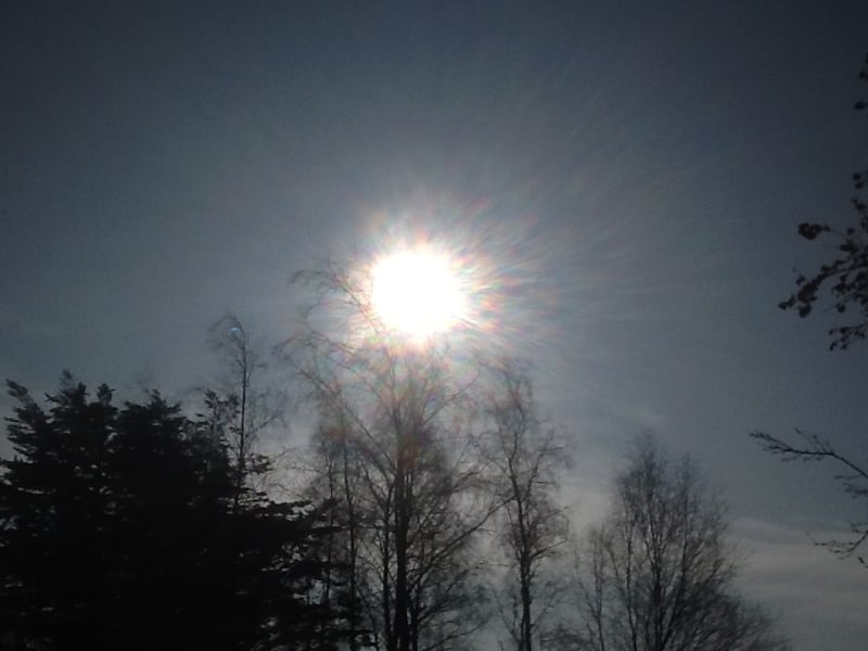 To remember that it didn’t really get dark in the 1999 eclipse?