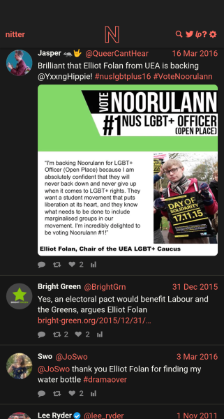 The Green Party and the word ‘female’