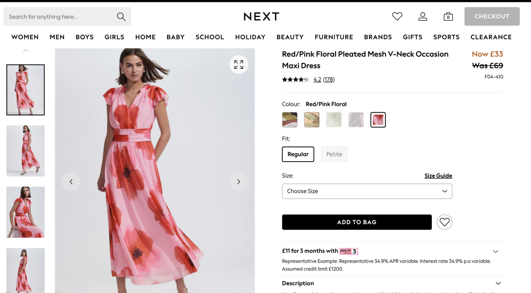 If I like this dress, as MoB..