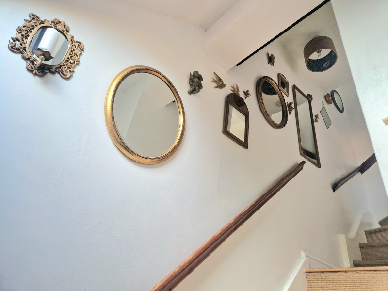 How to do a picture gallery on this wall