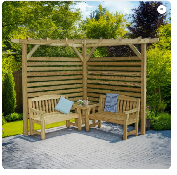 Adding trellis to stop neighbour intrusion