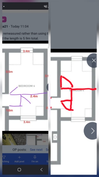 Splitting one bedroom into two? Floorplan help.