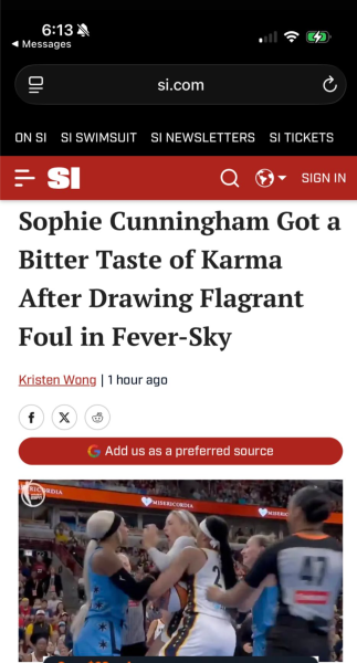 US women’s sports star Sophie Cunningham  speaking up on defending women's sports