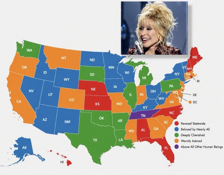 To think Dolly Parton was some sort of prophet or philosopher