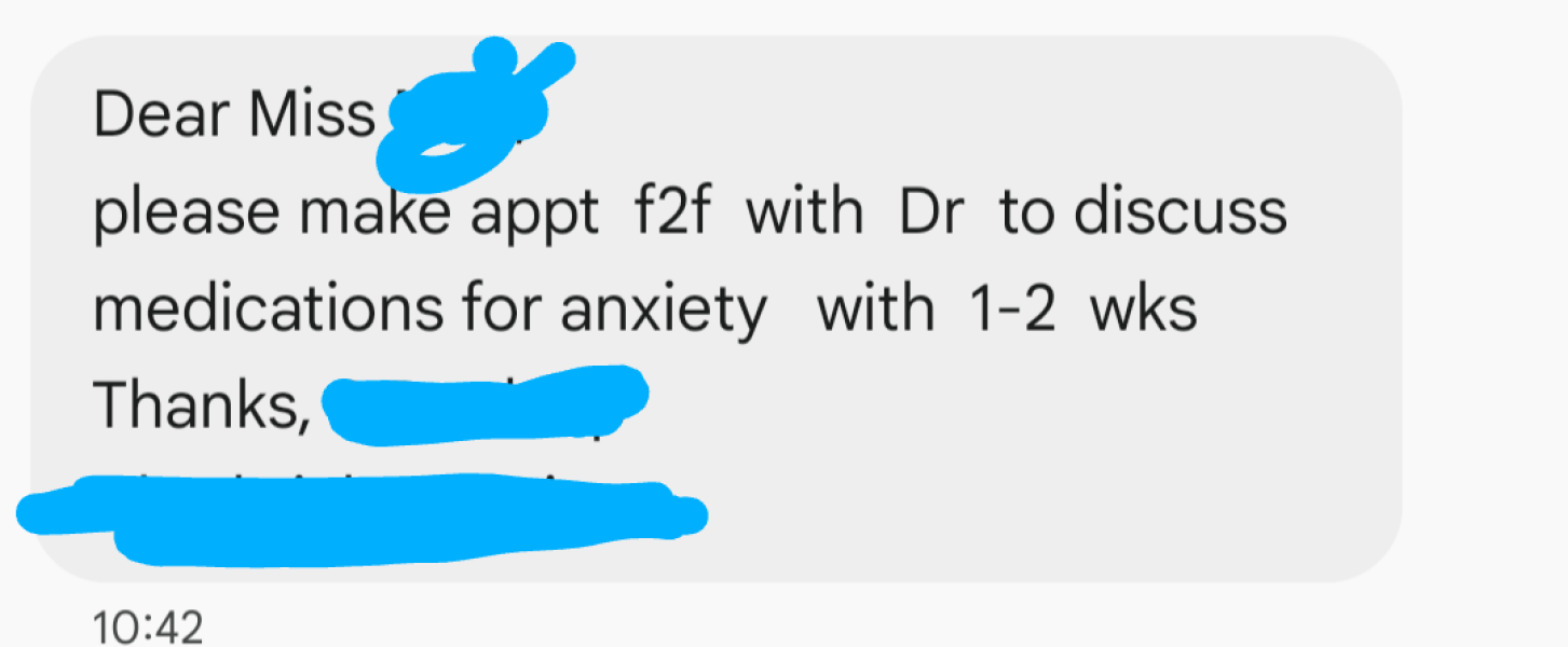 AIBU to ask my GP for different anxiety medication?