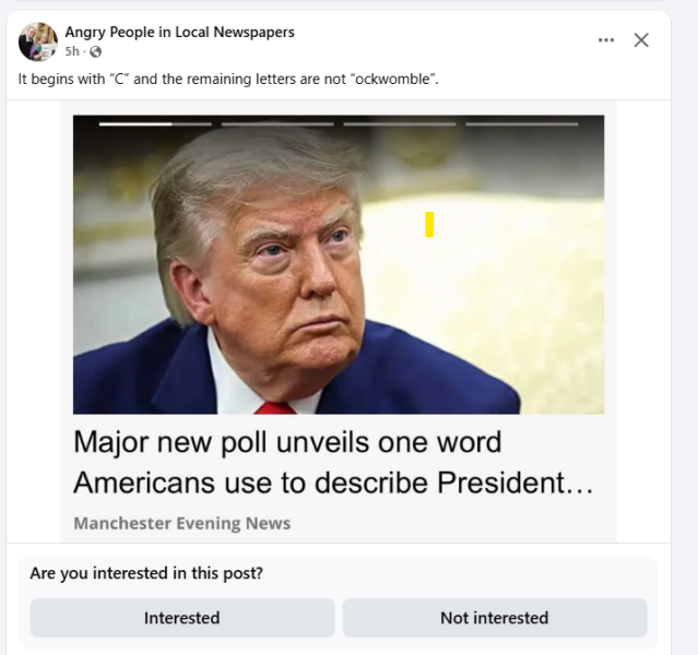 The Reaper Should Have Gone To SpecSavers - Trump Thread #168