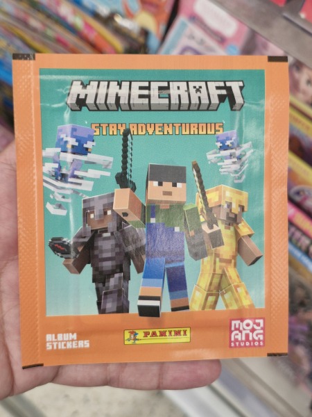 Minecraft Panini Sticker Trade