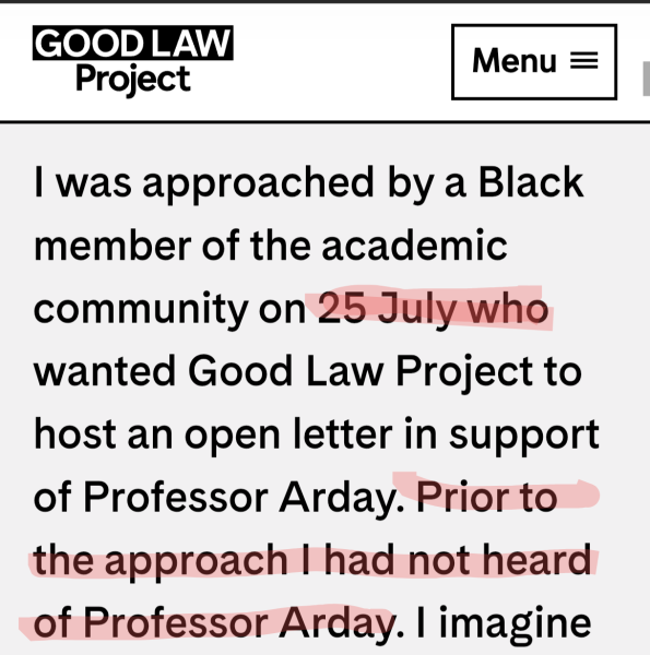 Our friends at the Good Law Project