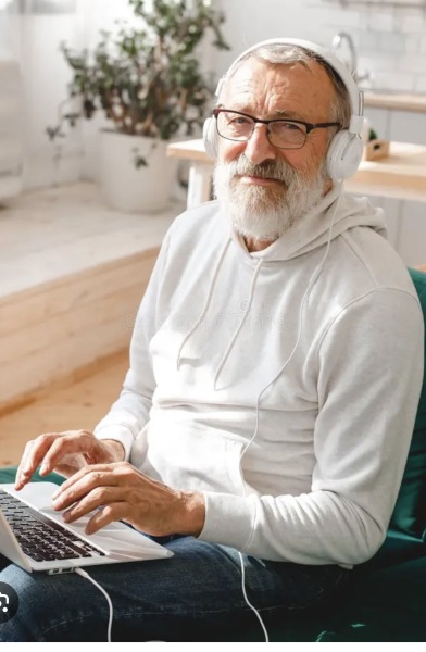 Is a hoodie suitable casual wear for a man in his seventies?