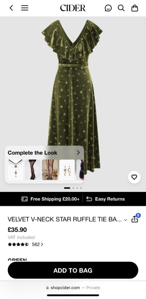 Fun dress to go with these earrings
