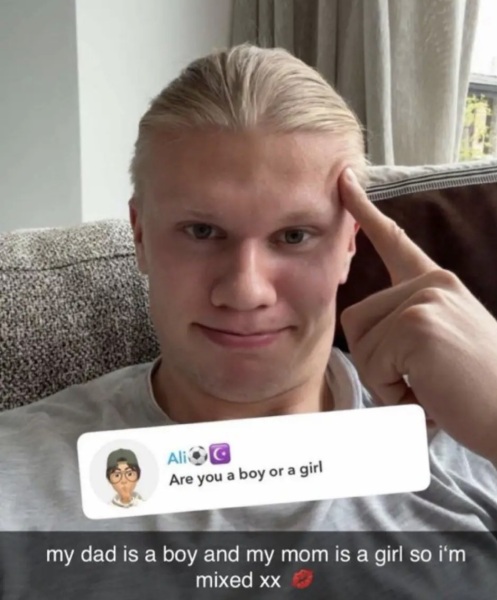 Anyone else think Erling Haaland’s new hairstyle suits him better?