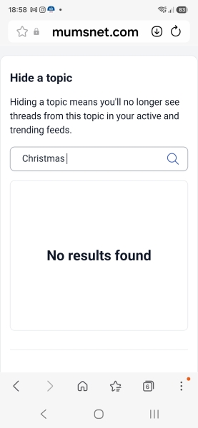How can I hide a topic?