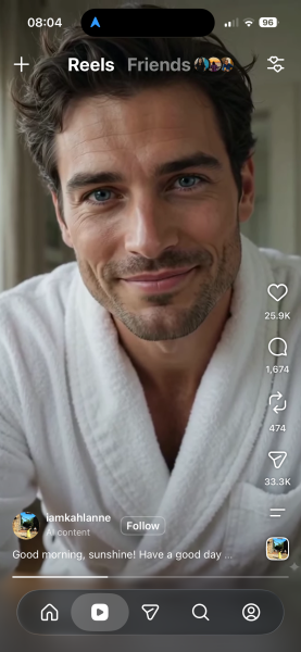 The most beautiful man ever ….