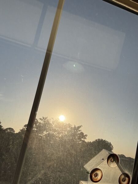 Solar eclipse this evening.