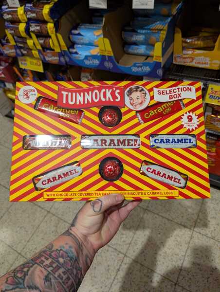 Totally off topic but Tunnocks related.