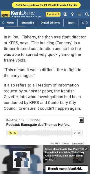 Can we talk about the fire standards in new build houses