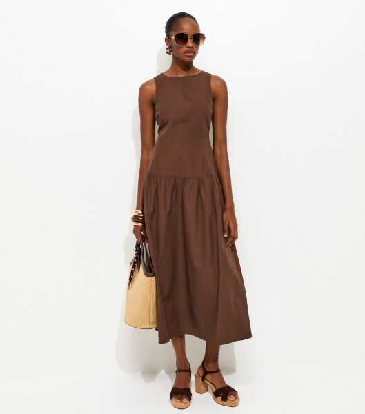 Drop waist dresses can get in the sea