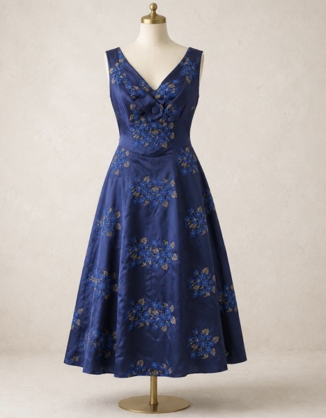 Looking for a colourful structured wedding dress that still feels bridal