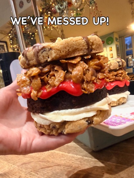 To hate the trend of places piling plates with food?