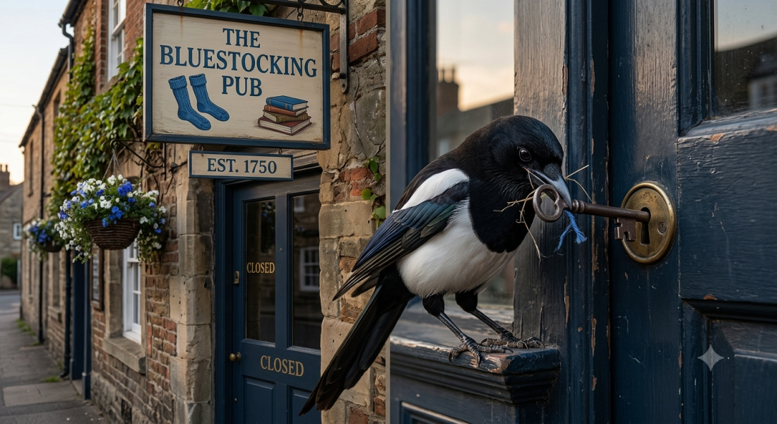 The Bluestocking Women's Pub, in which Gosie returns to the trail