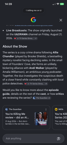 HIT POINT - u/drama thur 9pm - TV PACE NO SPOILERS