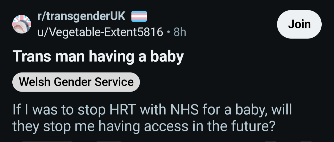 'Pregnant people'