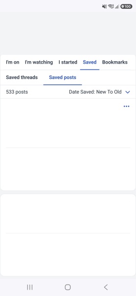 Can I view more than fifty saved posts on Mumsnet?