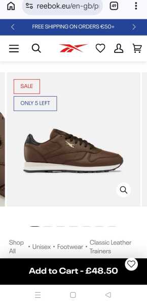 Brown trainers for autumn to suit wide feet and barrel jeans