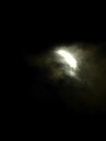 Solar eclipse this evening.