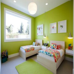 To regret the colour of my bedroom