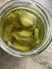 AIBU to eat opened burger gherkins a year later if they seem fine?