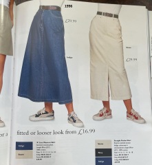 How have we accepted substandard clothing