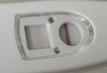 Line eye?! Omg please help currently walking about house crying. Is this positive
